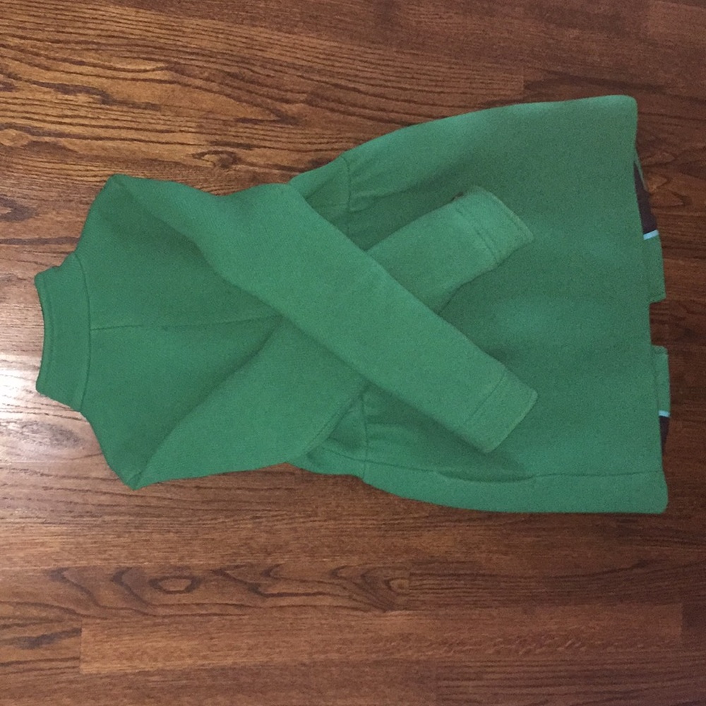Green Crewcuts coat